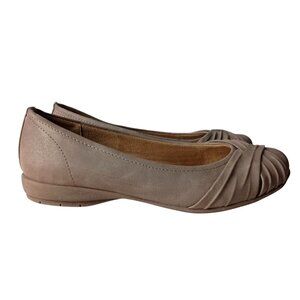 Soul Naturalizer Girly Ballet Flats Taupe Womens Size 6 Comfort Shoes